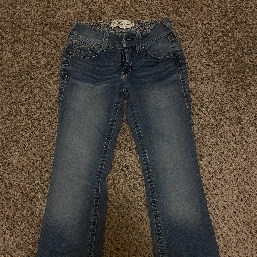 Ariat Women's Boot Cut Jeans in Blue